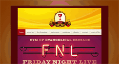 Desktop Screenshot of evangelicalcrusade.org